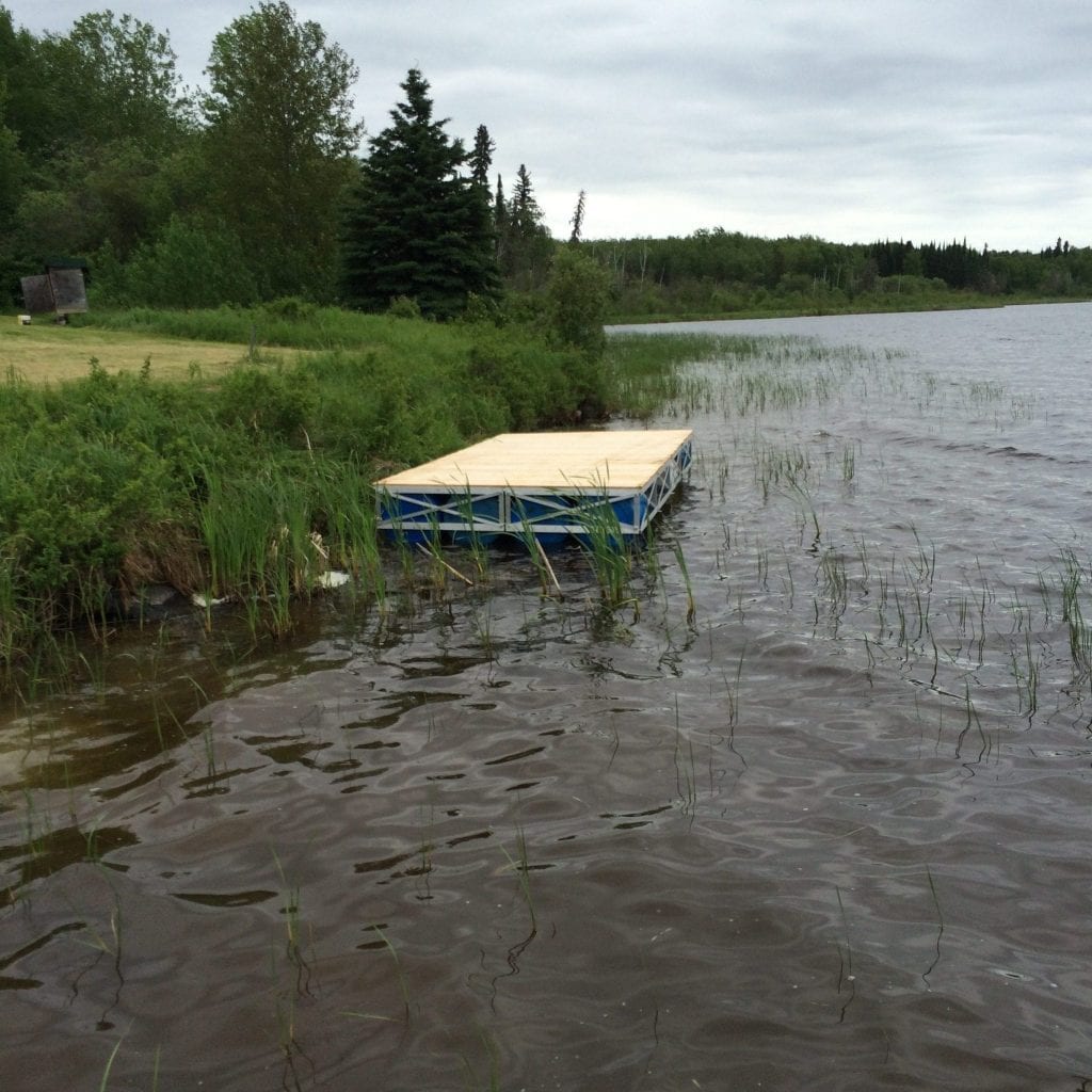 Ontario Canada Floating Dock Assembly