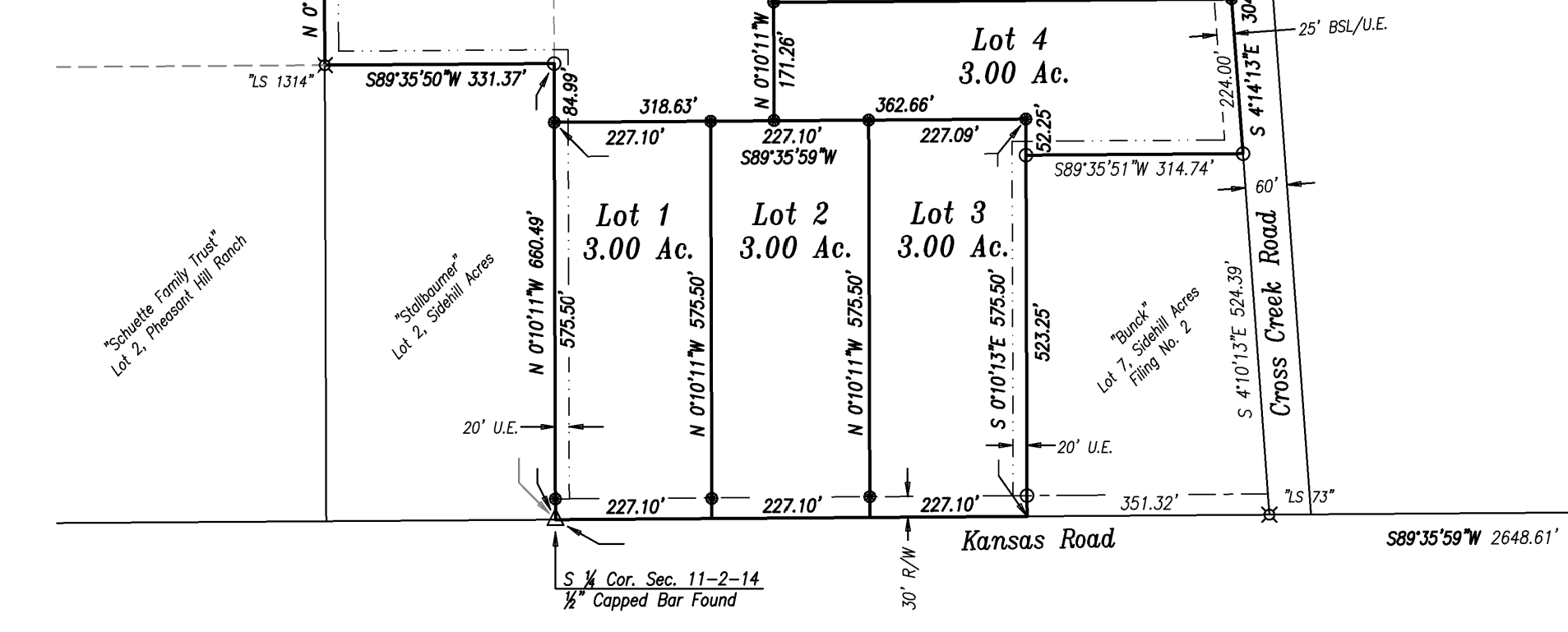 2.73 acre lot Lot 3 Rebant Acres • Rolling Hills Realty