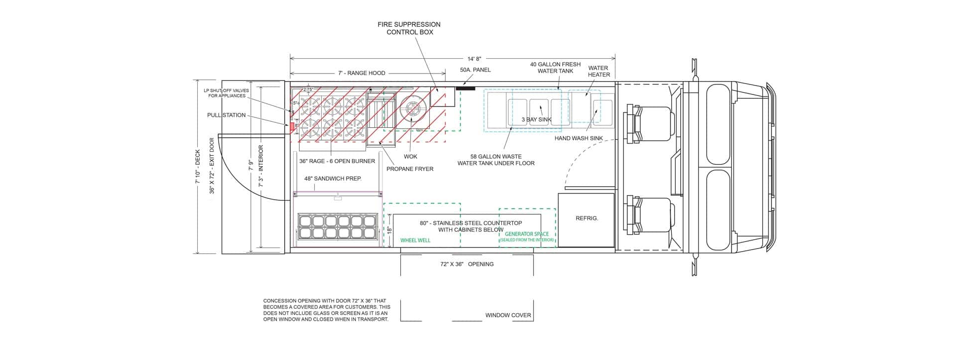 Pizza Food Truck Rolling Kitchens