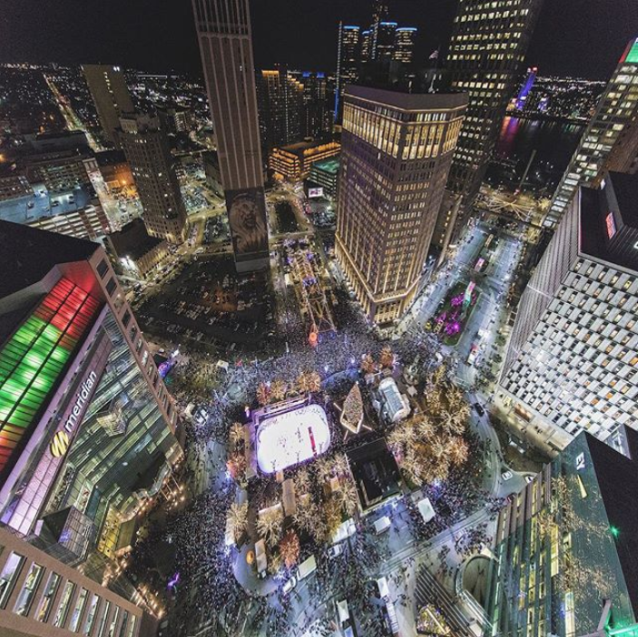 Winter In Detroit offers outdoor fun; ice skating, ski lessons, zip