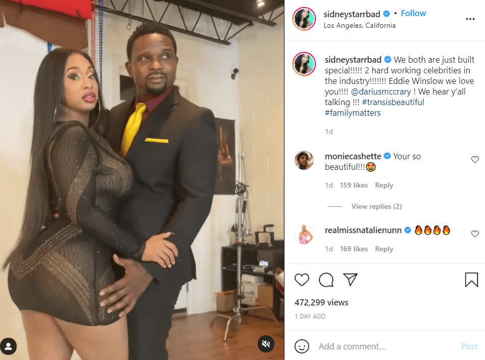 ‘Family Matters’ star Darius McCrary responds to Sidney Starr dating rumors