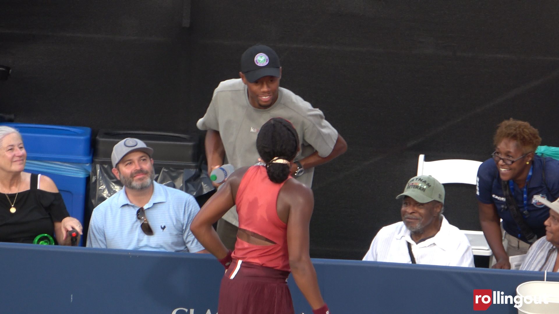 Coco Gauff entertains, inspires Black supporters in Atlanta exhibition(027)