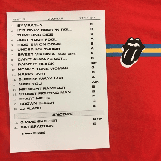 Tour The Rolling Stones Official site