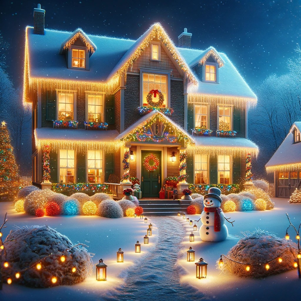 Christmas Light Installation in North Ridgeville, OH RTWC