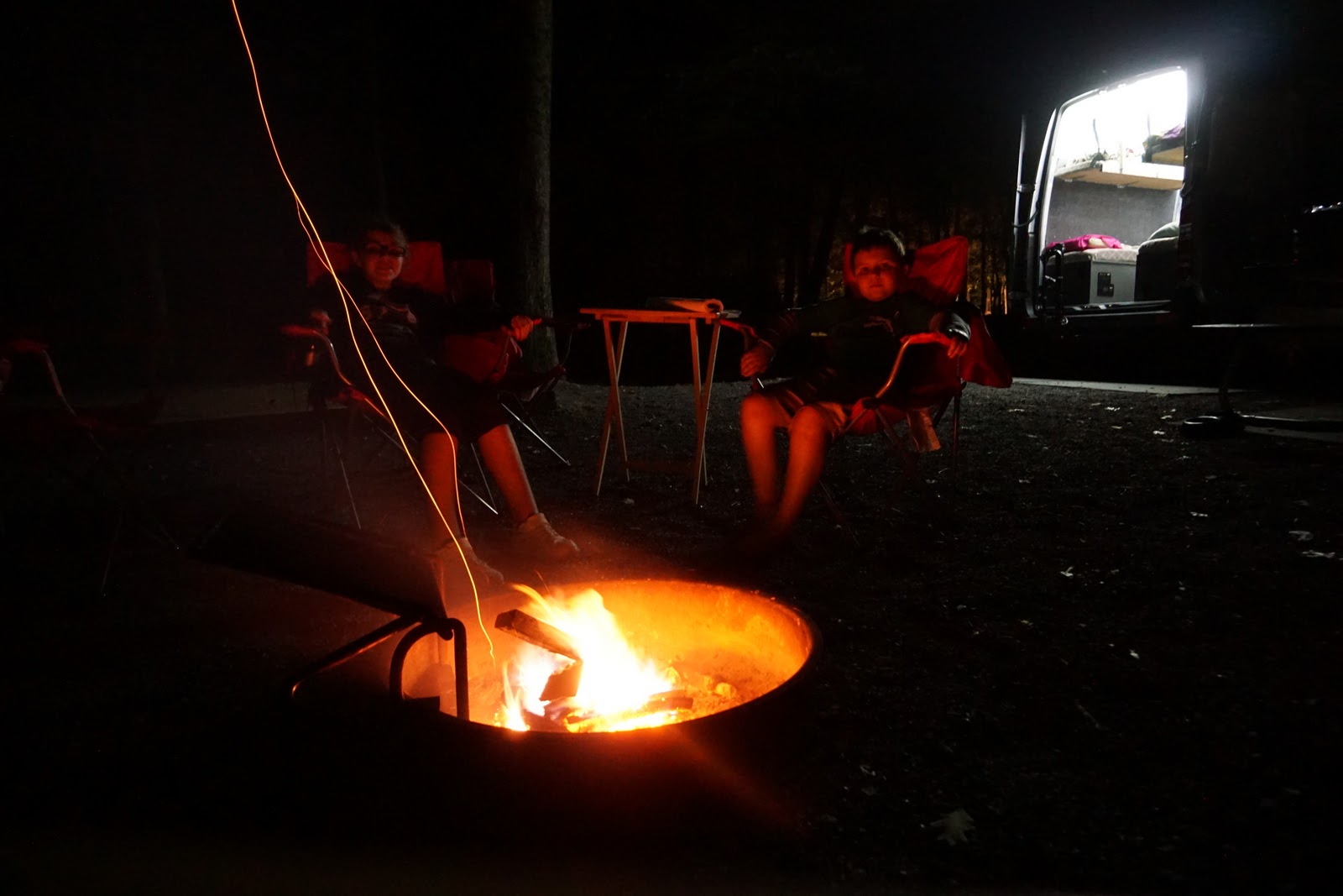 Camping in a National Park with No Electricity aka Off Grid Rolling