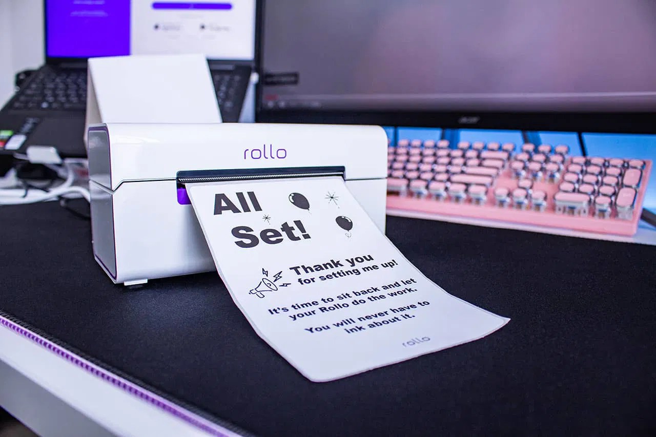 'Hi. I'm Rollo!' Unboxing Rollo Wireless Printer Rollo