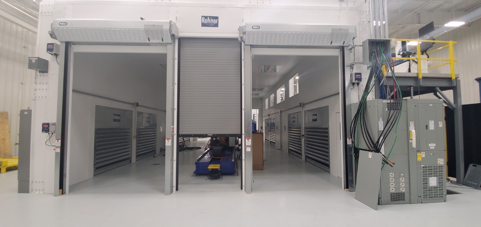 Industrial Paint Booth Doors RollSeal Doors