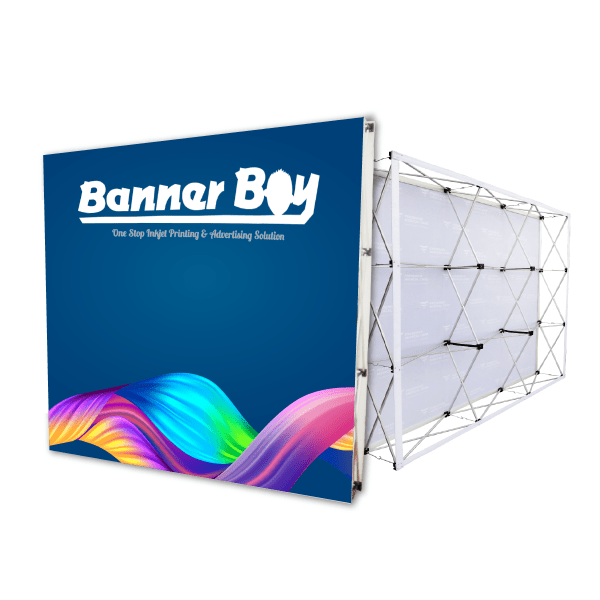 3by3 Size Backdrop/Popup Banners Rollup Banner