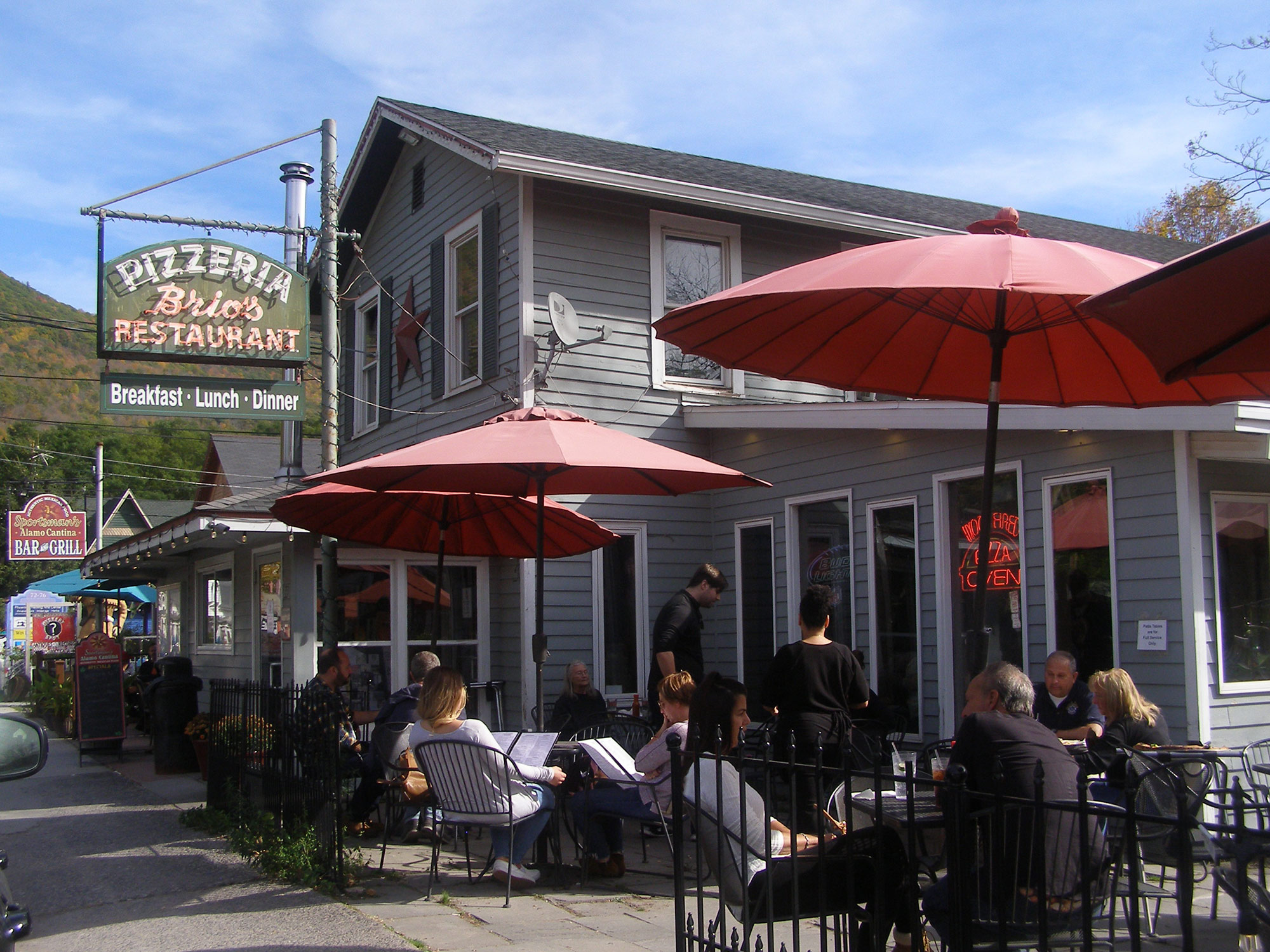 Big Breakfast at Brio's in Ulster County, Phoenicia, New York