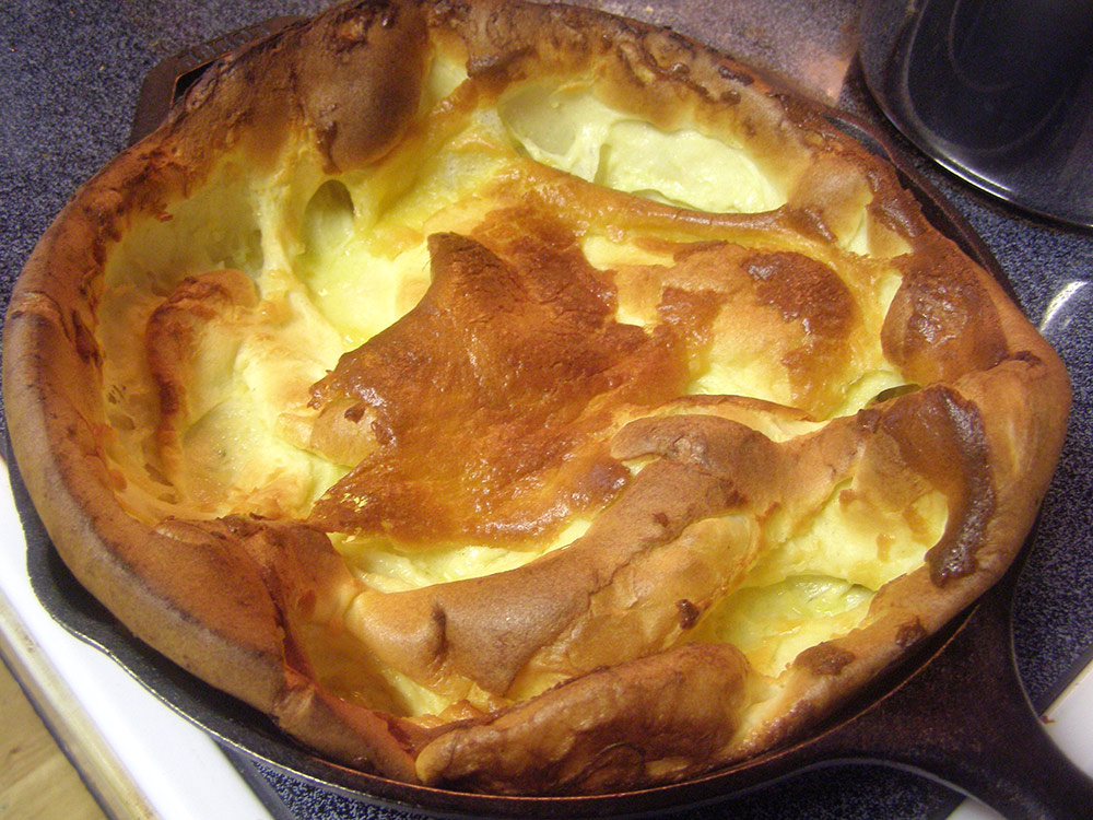Dutch Baby, also known as German Pancake, Recipe