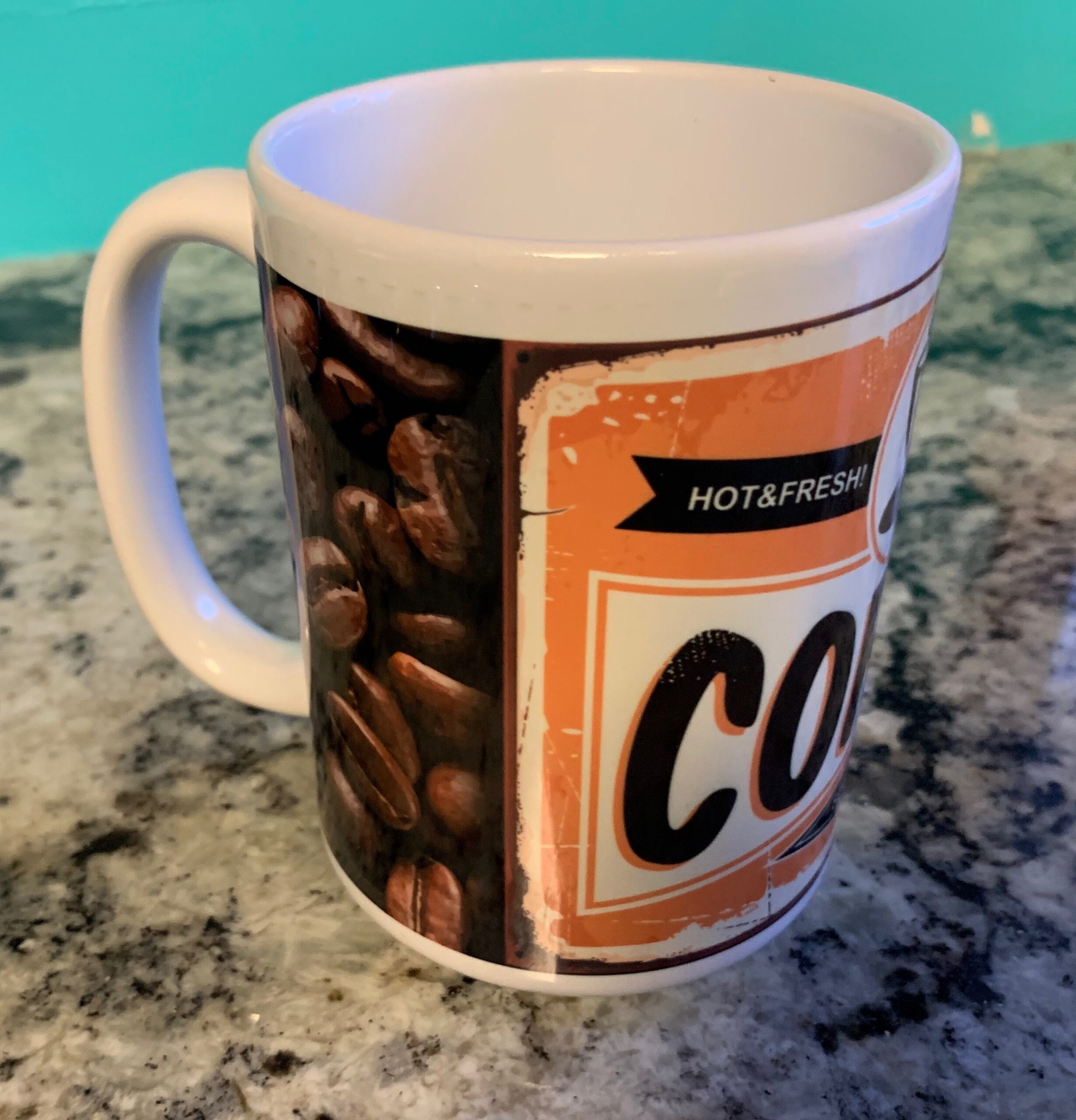 Vintage Coffee Label Roma Lae Designs