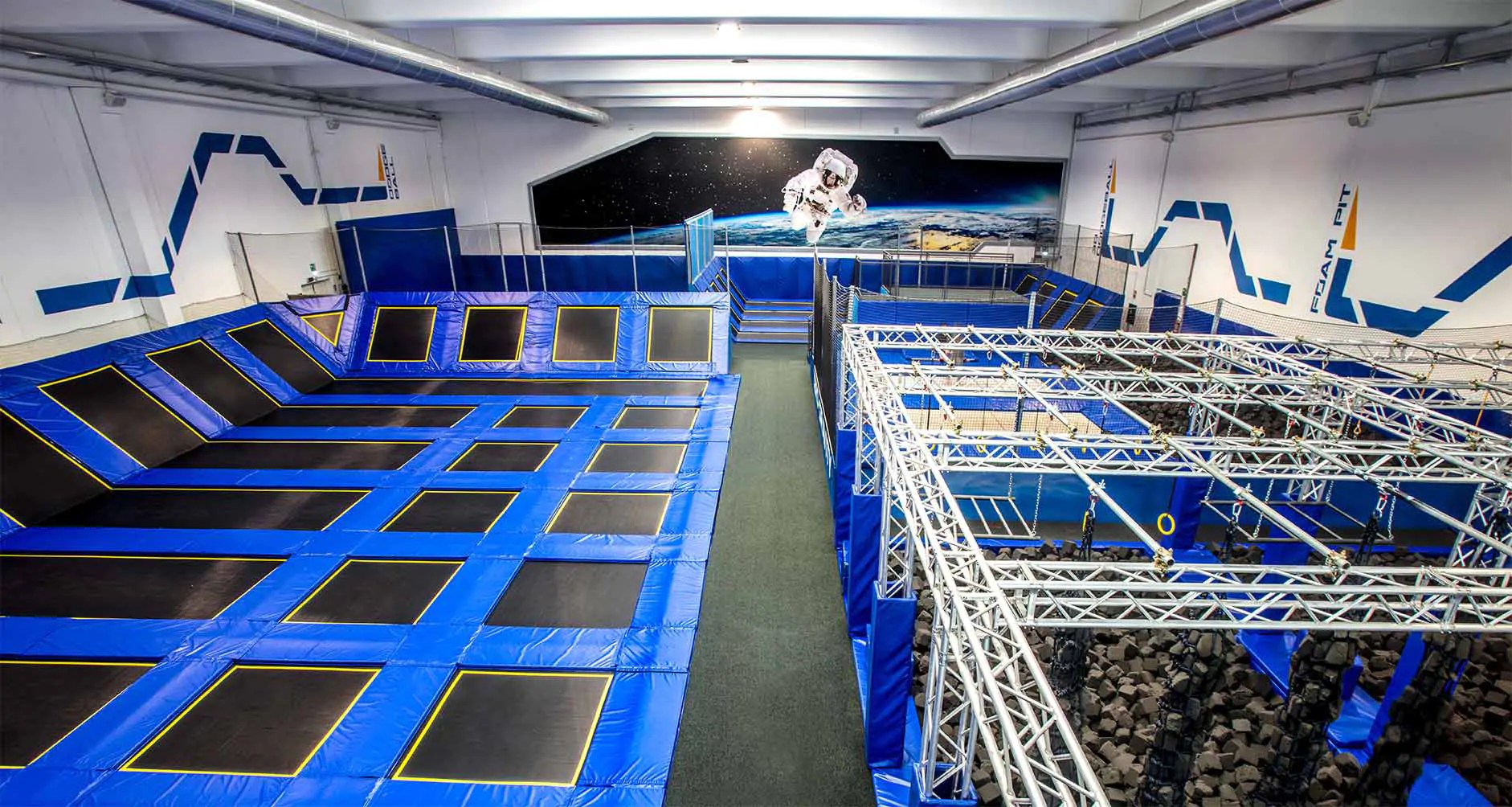 Zero Gravity a Roma, la più grande palestra di tappeti elastici in Italia