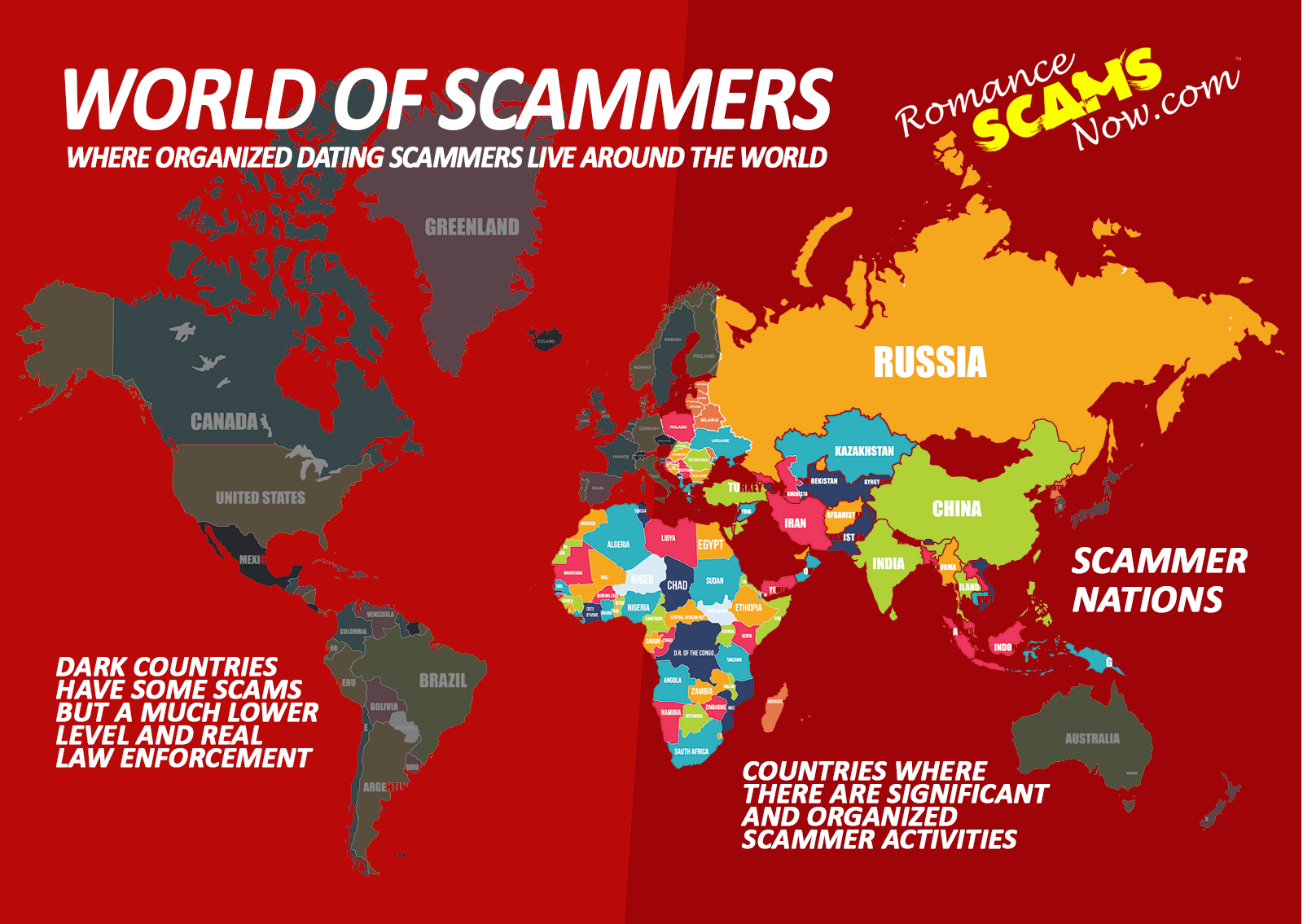 WORLDOFSCAMMING — SCARSRSN Romance Scams Now