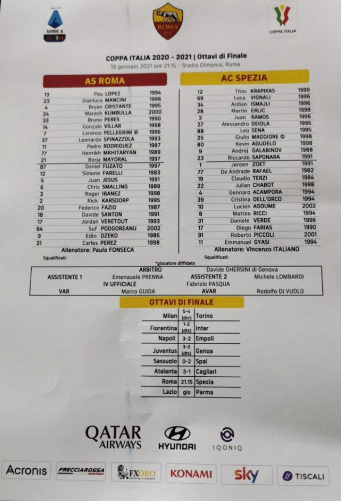 Roma-Spezia, La Cronaca Del Match - Romanews.eu 1024_x_698_png