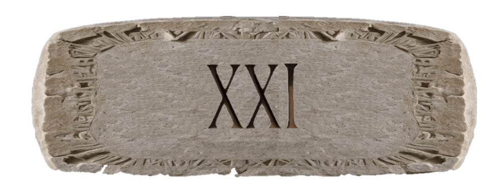 XXI Roman Numerals in number – Roman Nums