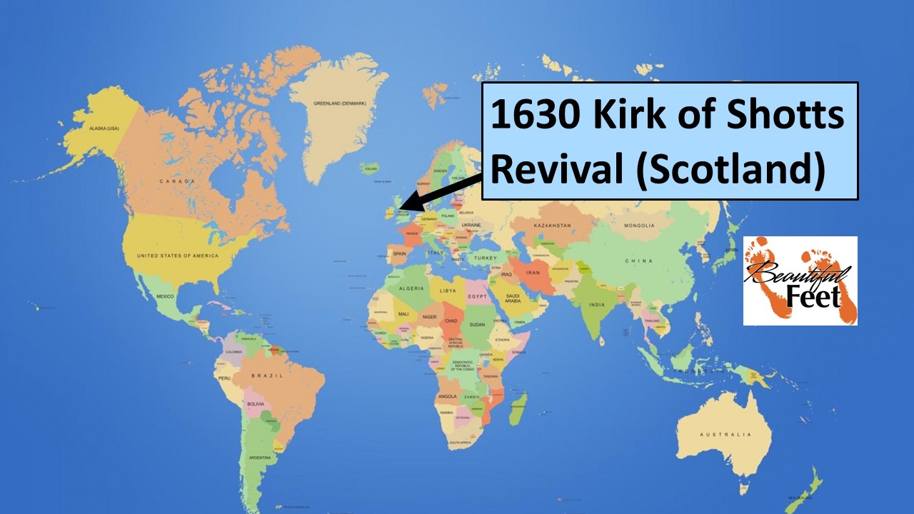 1630 Kirk of Shotts Revival BEAUTIFUL FEETBEAUTIFUL FEET