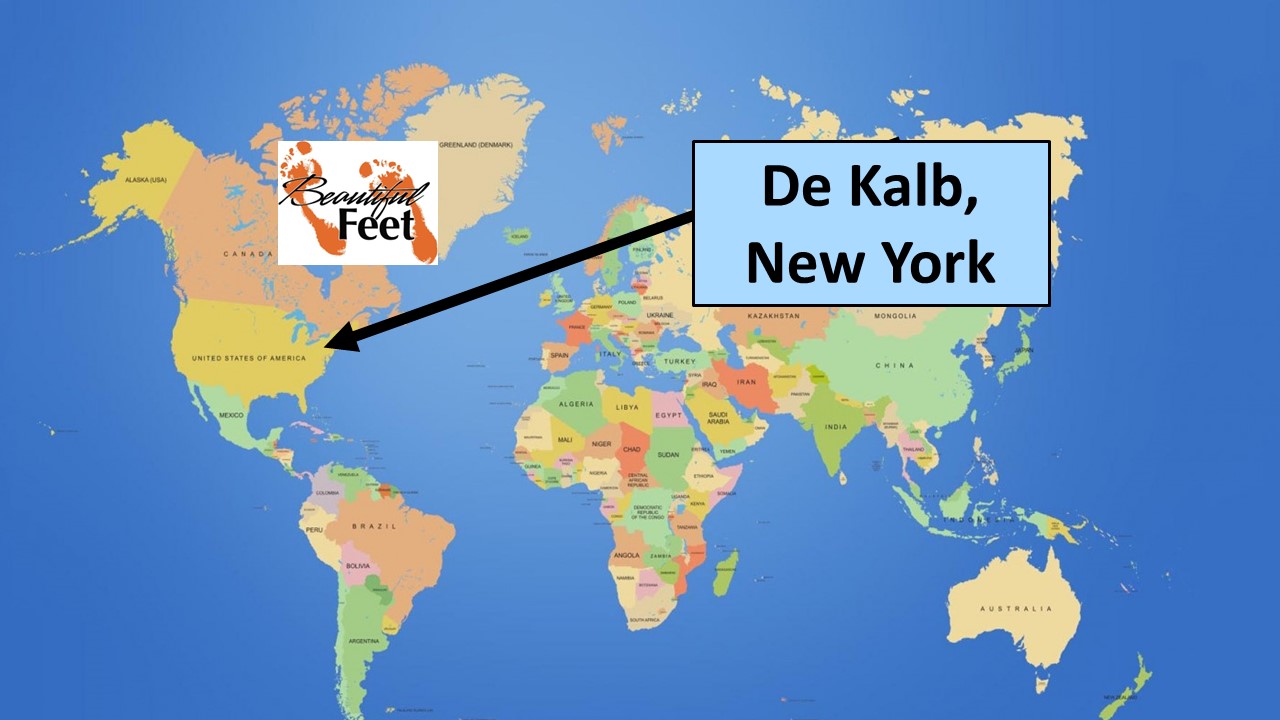 1825 Revival in De Kalb, New York BEAUTIFUL FEETBEAUTIFUL FEET