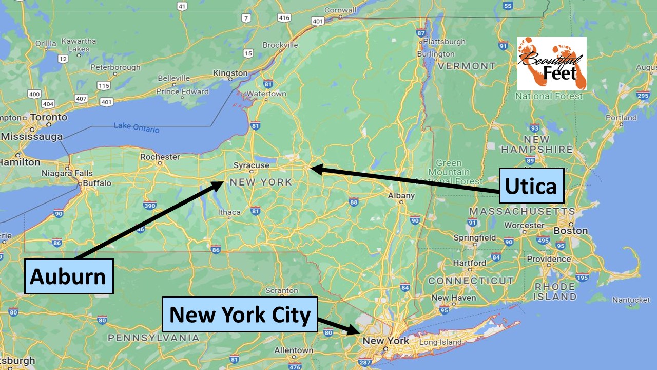 1826 Auburn, New York Revival BEAUTIFUL FEETBEAUTIFUL FEET