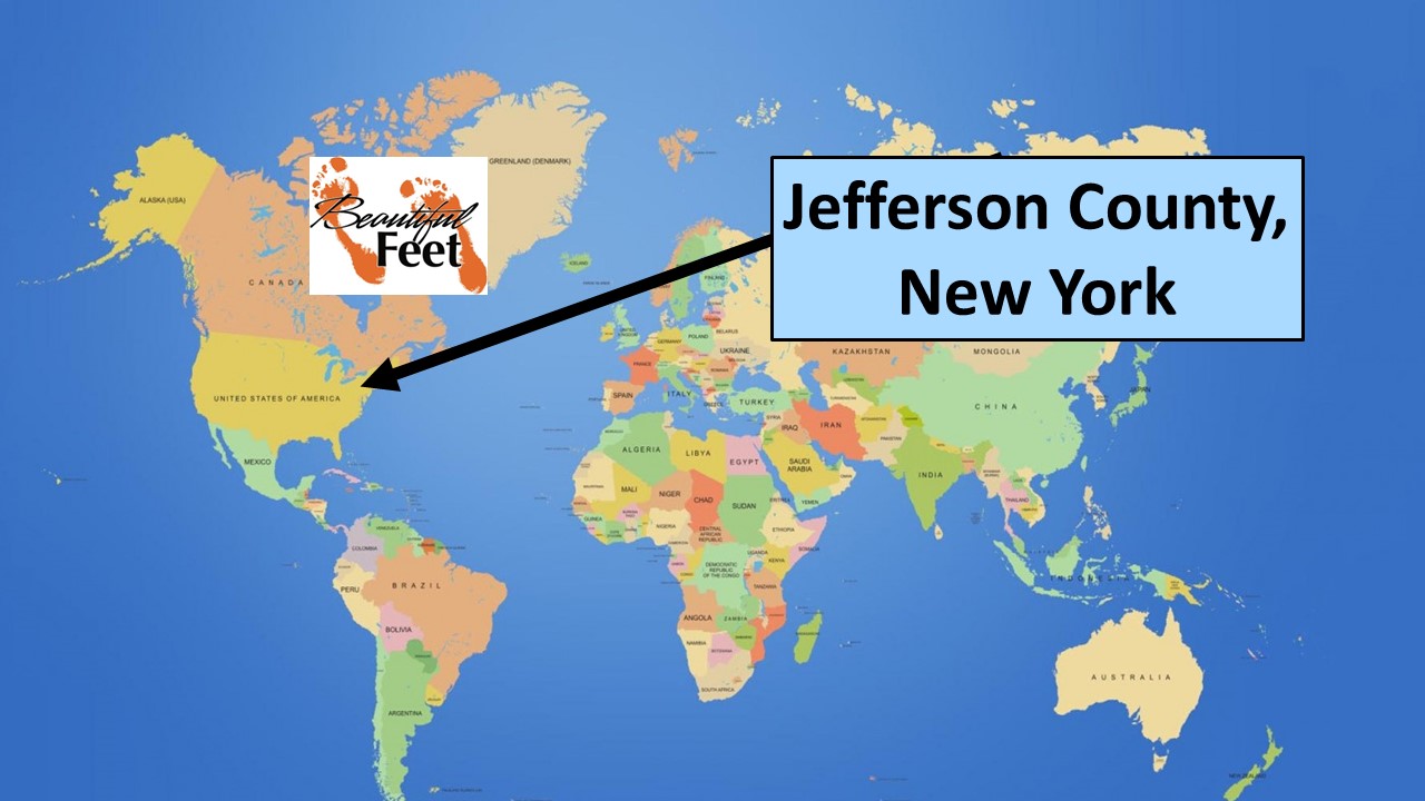 1824 Evans Mills German Settlement Revival BEAUTIFUL FEETBEAUTIFUL FEET