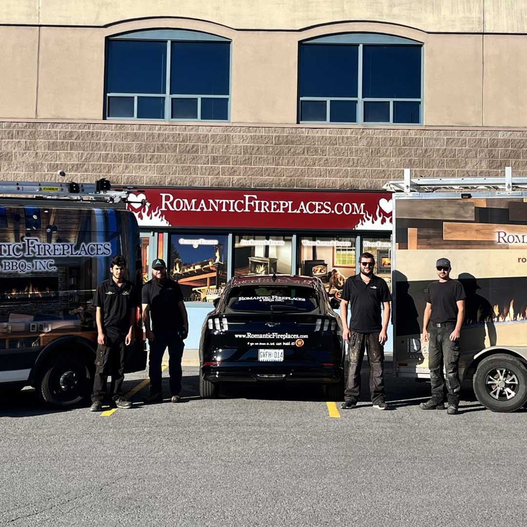 Home Romantic Fireplaces and BBQ's