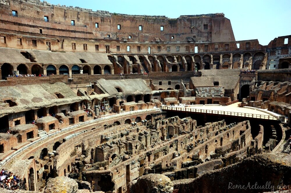 Gore and entertainment, digging into Rome's Colosseum