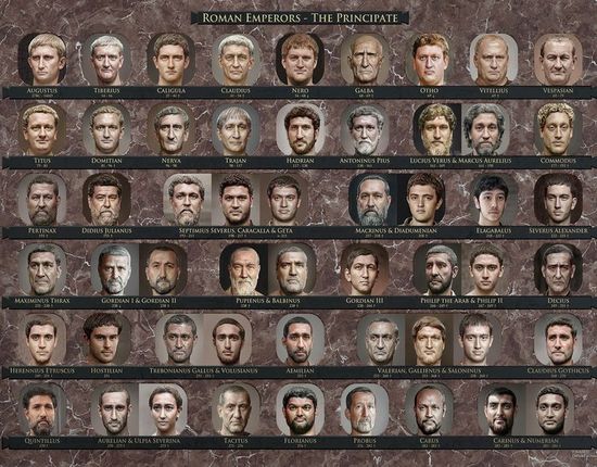 Zwitserse Student Reconstrueert Gezichten Van Romeinse Keizers | S.p.q.r. - Romenieuws