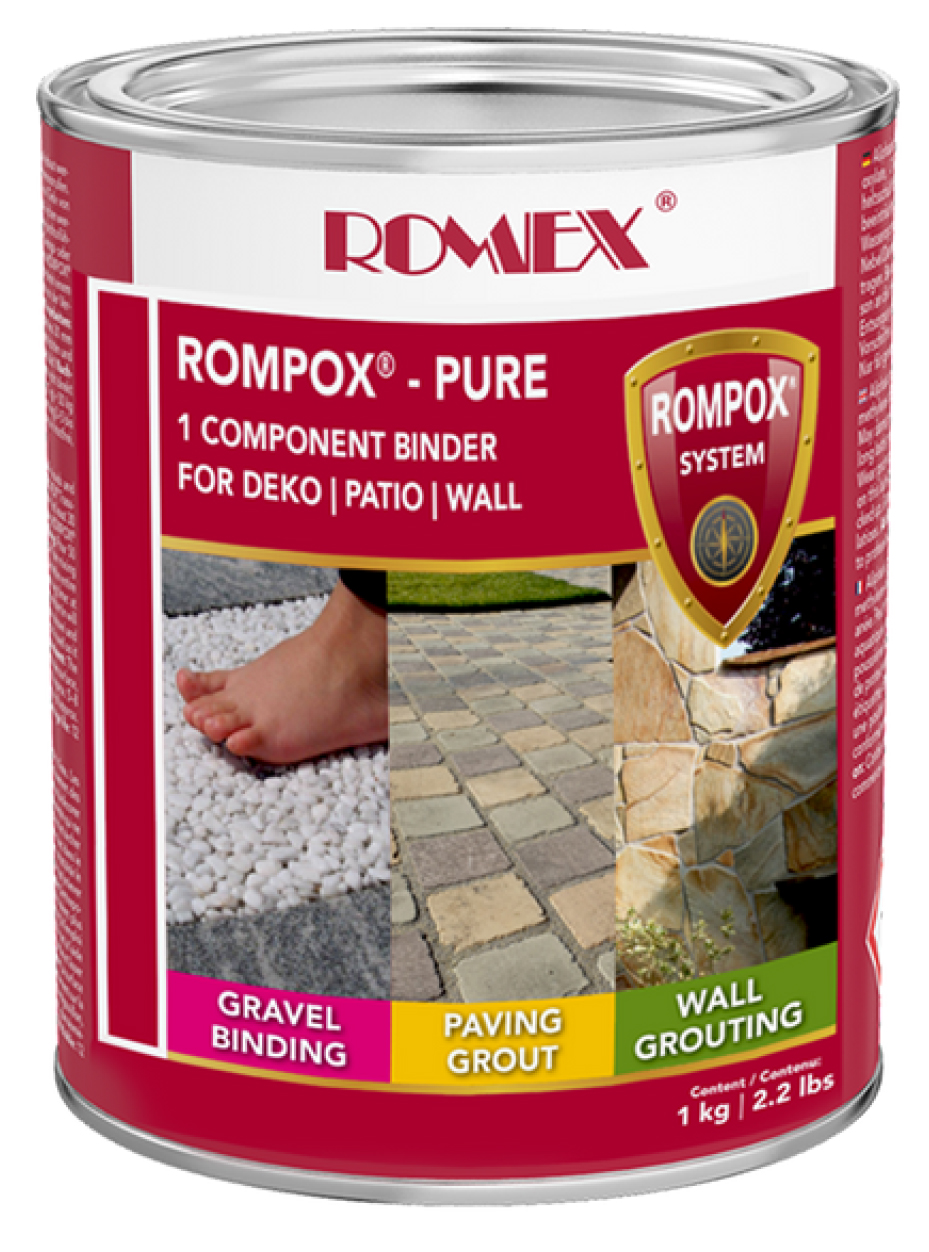ROMEX® Pure Resin Film Free Product for Patio, Wall and Deck