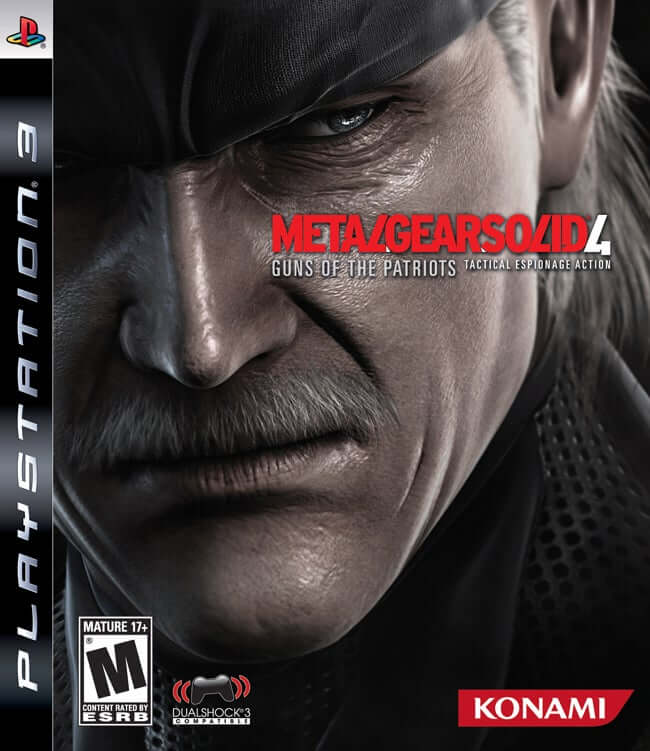 Metal Gear Solid 4 ROM & ISO PS3 Game