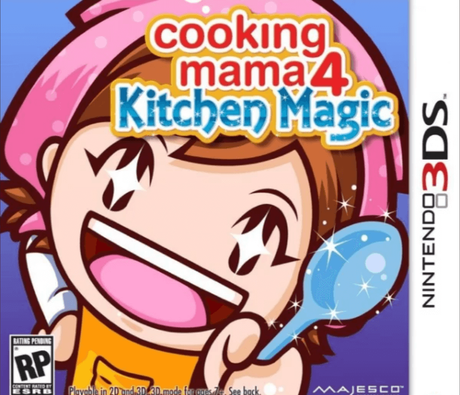 Cooking Mama 4 Kitchen Magic ROM & CIA Nintendo 3DS Game