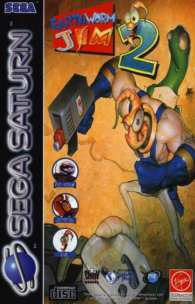 Earthworm Jim 2 Sega Saturn ROM & ISO Download