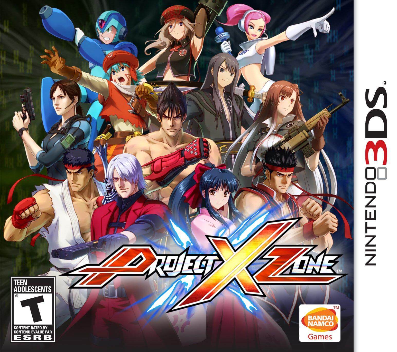 Project X Zone ROM & CIA Nintendo 3DS Game