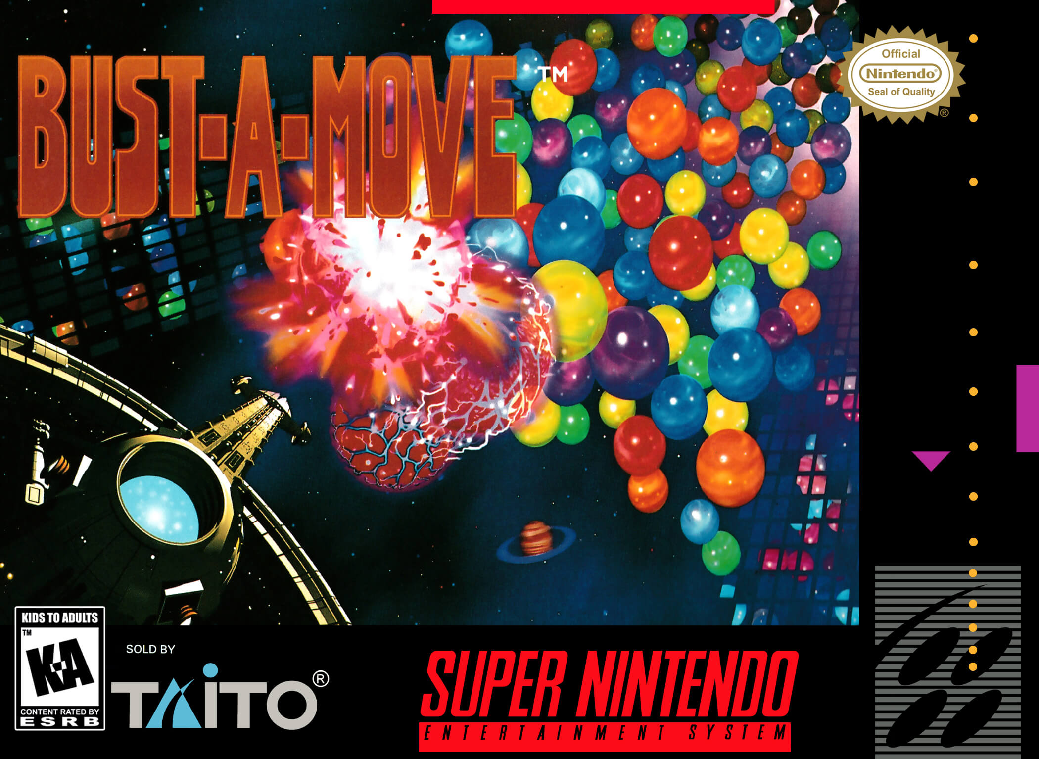 BustAMove ROM Nintendo SNES Game