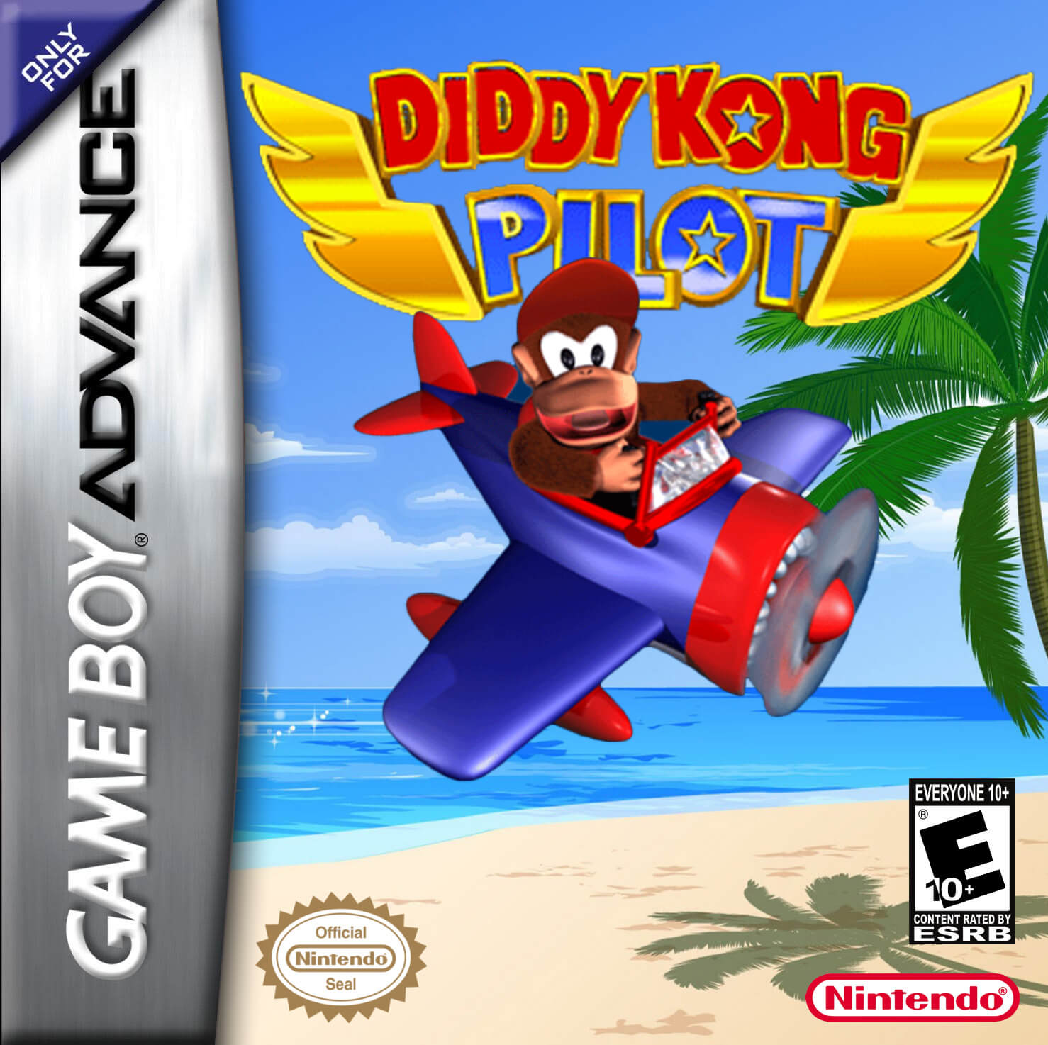 Diddy Kong Pilot ROM Nintendo GBA