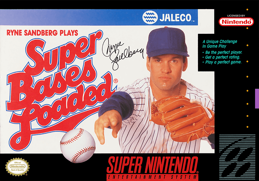 Super Bases Loaded ROM Nintendo SNES Game