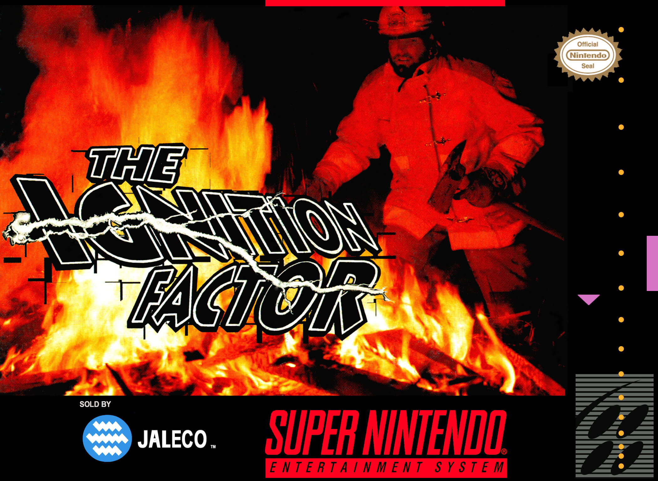 The Ignition Factor ROM Nintendo SNES Game