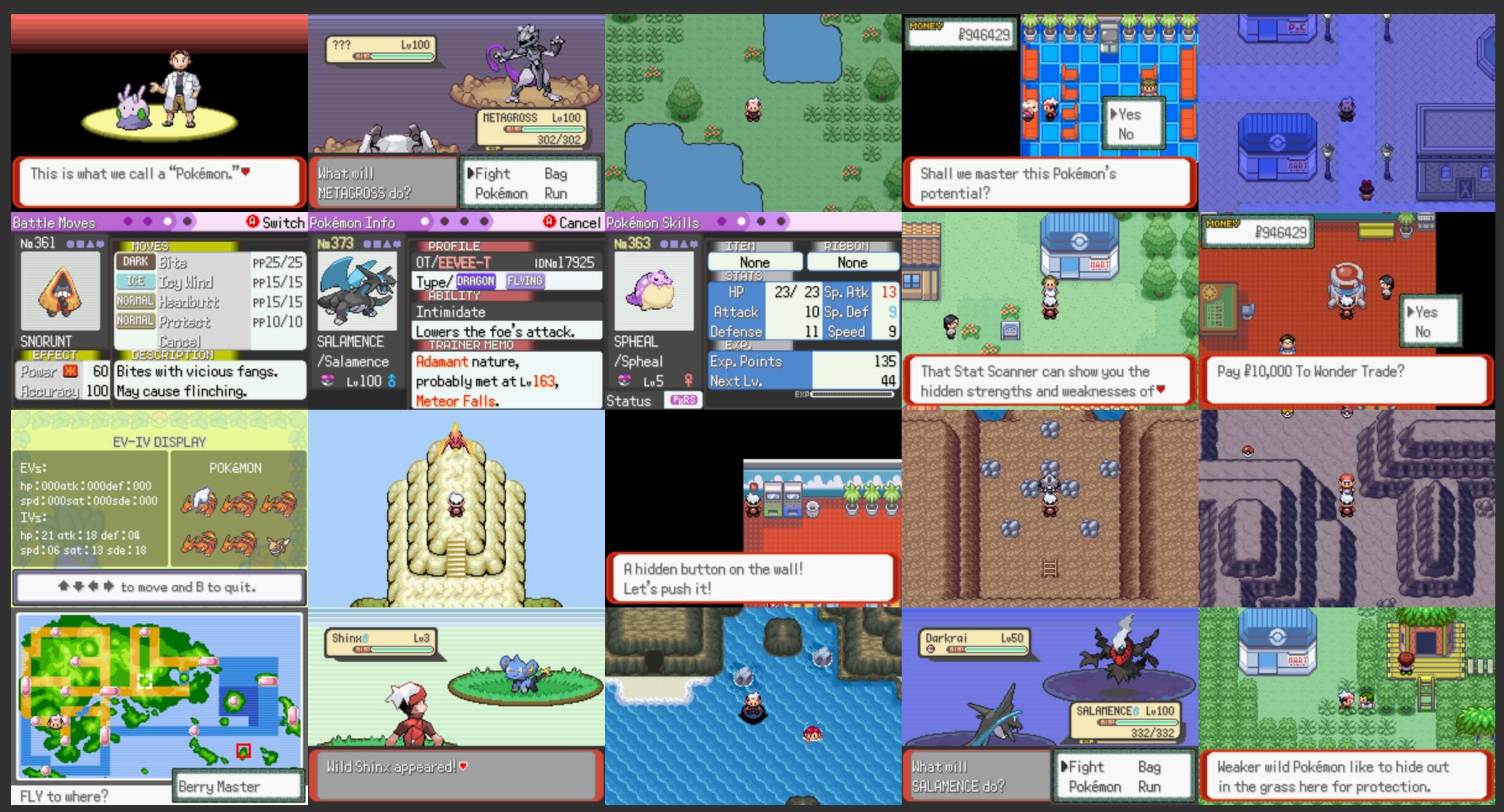 Pokémon Blazing Emerald ROM Nintendo GBA