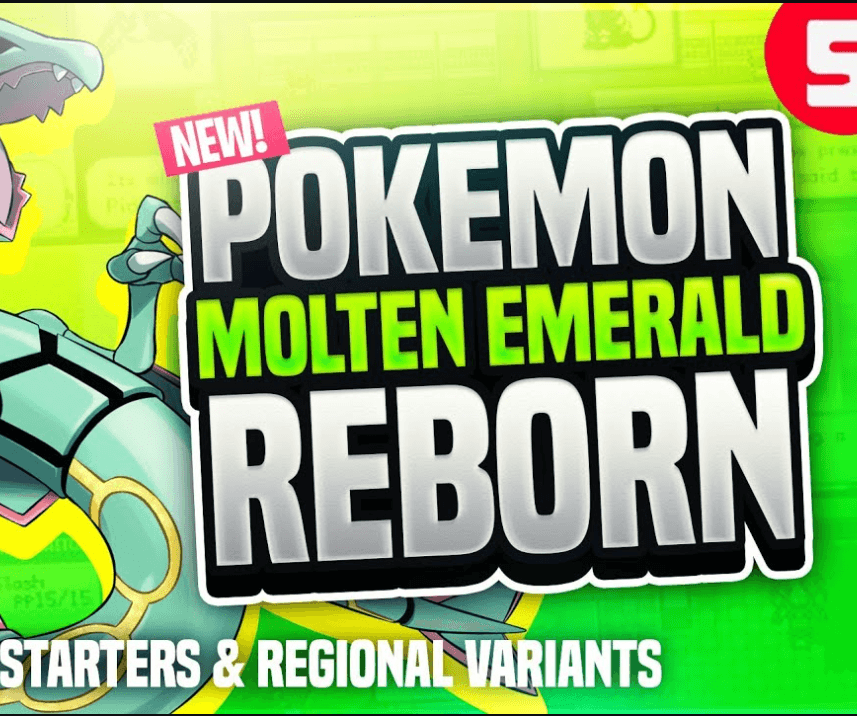 Pokemon Molten Emerald Reborn Gameboy Advance ROMs Hack Download