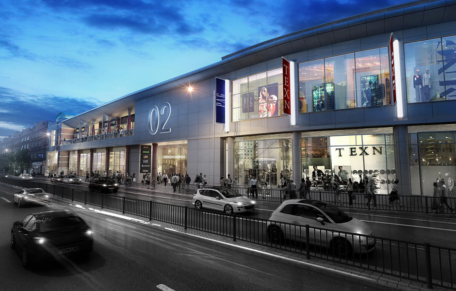 O2 Centre, Finchley Road Ronacrete