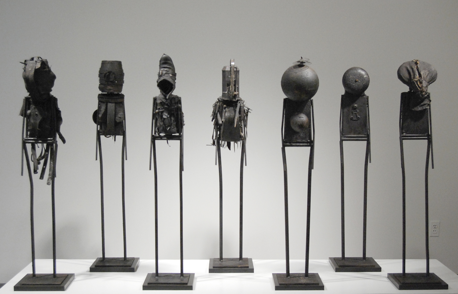 Studies for Black Figures Ronald Gonzalez