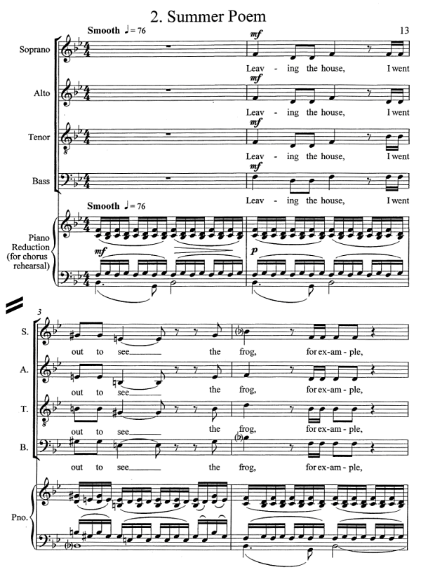 Why I Wake Early Ronald Perera Composer