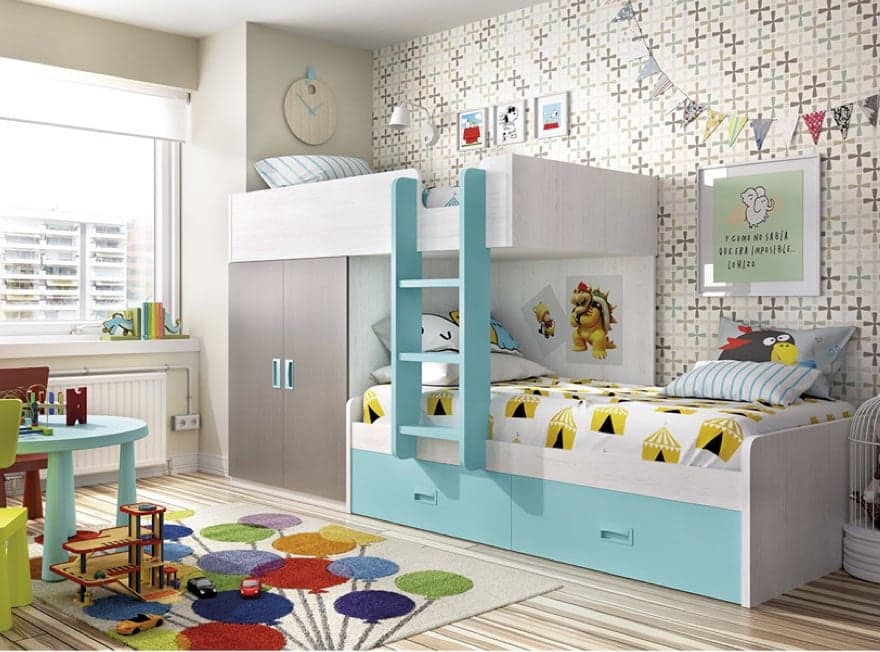 Ideas para amueblar y decorar una habitación para niños