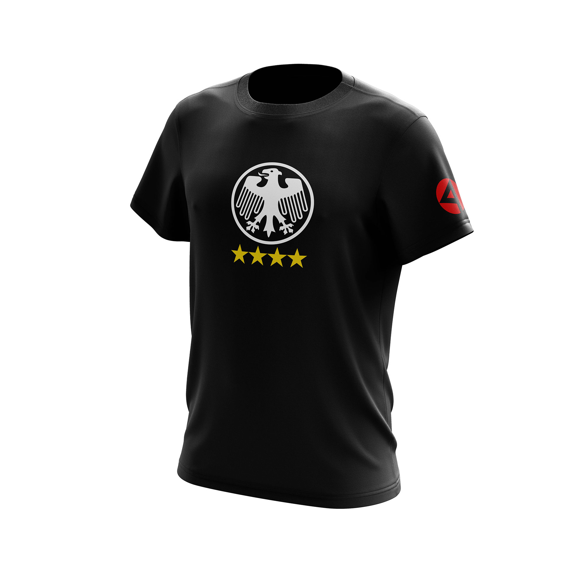 Germany Football Fanatic Tshirt Roneck