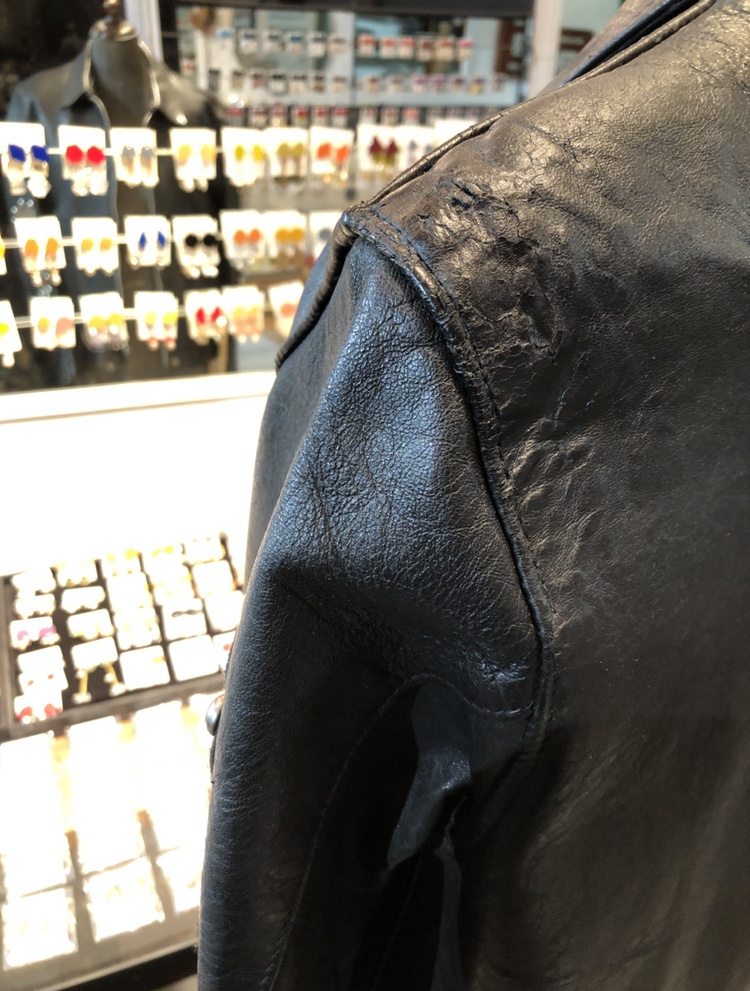 ルイスレザーレザージャケット リペア rongo rongo SHOP BLOG