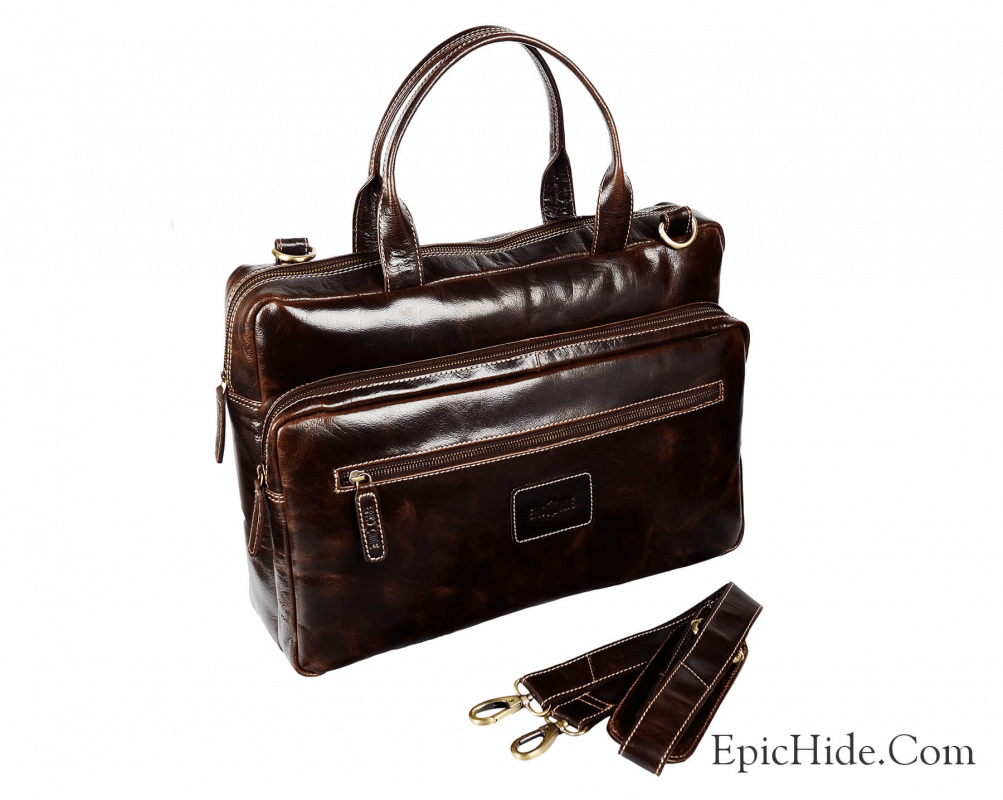 Vintage Leather Laptop Bag Ronin
