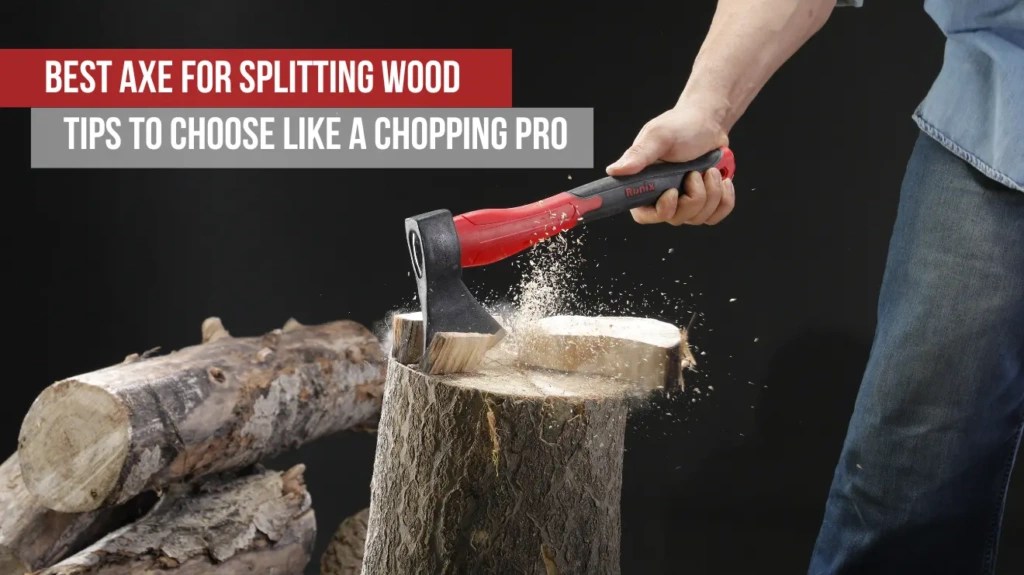 Best Axe for Splitting Wood Tips to choose Like a Chopping Pro