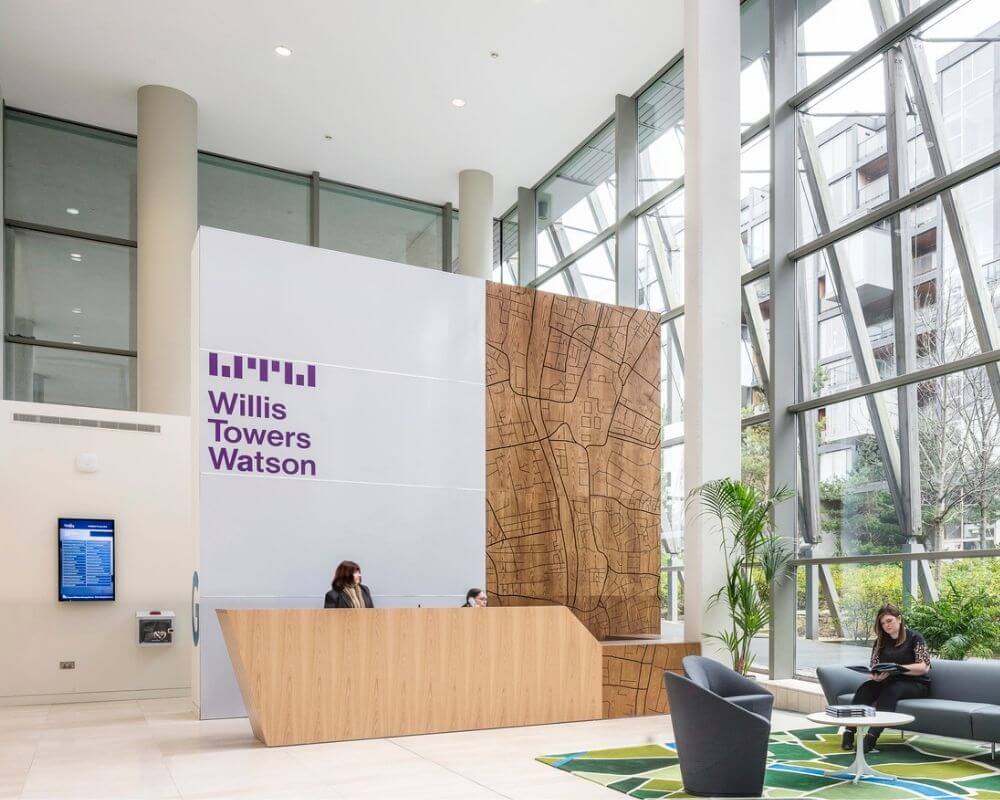 Willis Towers Watson Insurance Advisors using Ronspot Parking