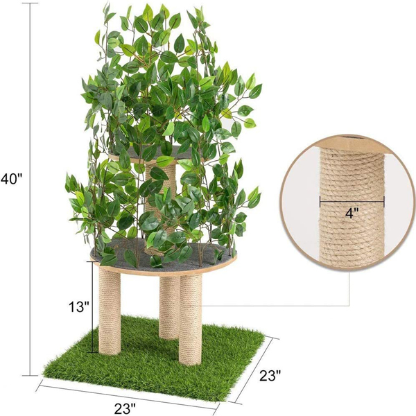 Cat Forest Climbing Frame Cat Tree House Pet Sleeping Bed, Cat