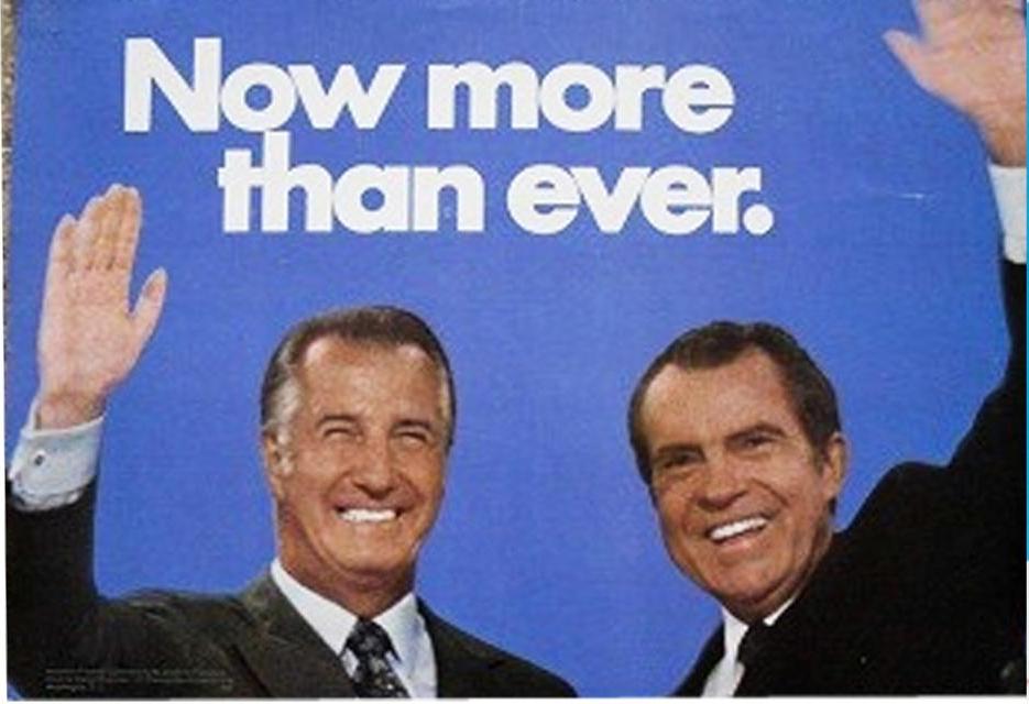 Richard Nixon 1968 and 1972 Political Campaign Posters and Hubert