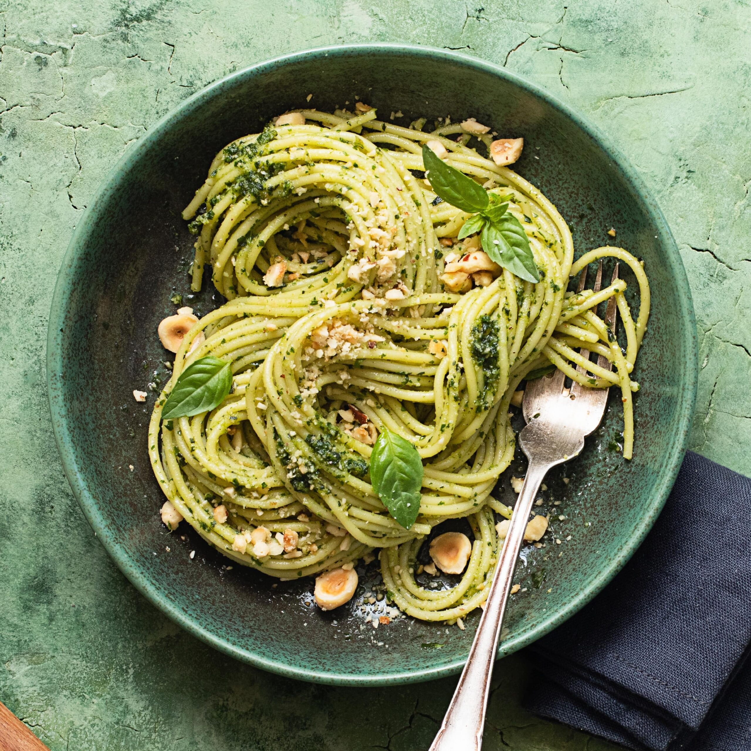 Hazelnut Pesto Pasta Recipe Spaghetti with Pesto Ronzoni