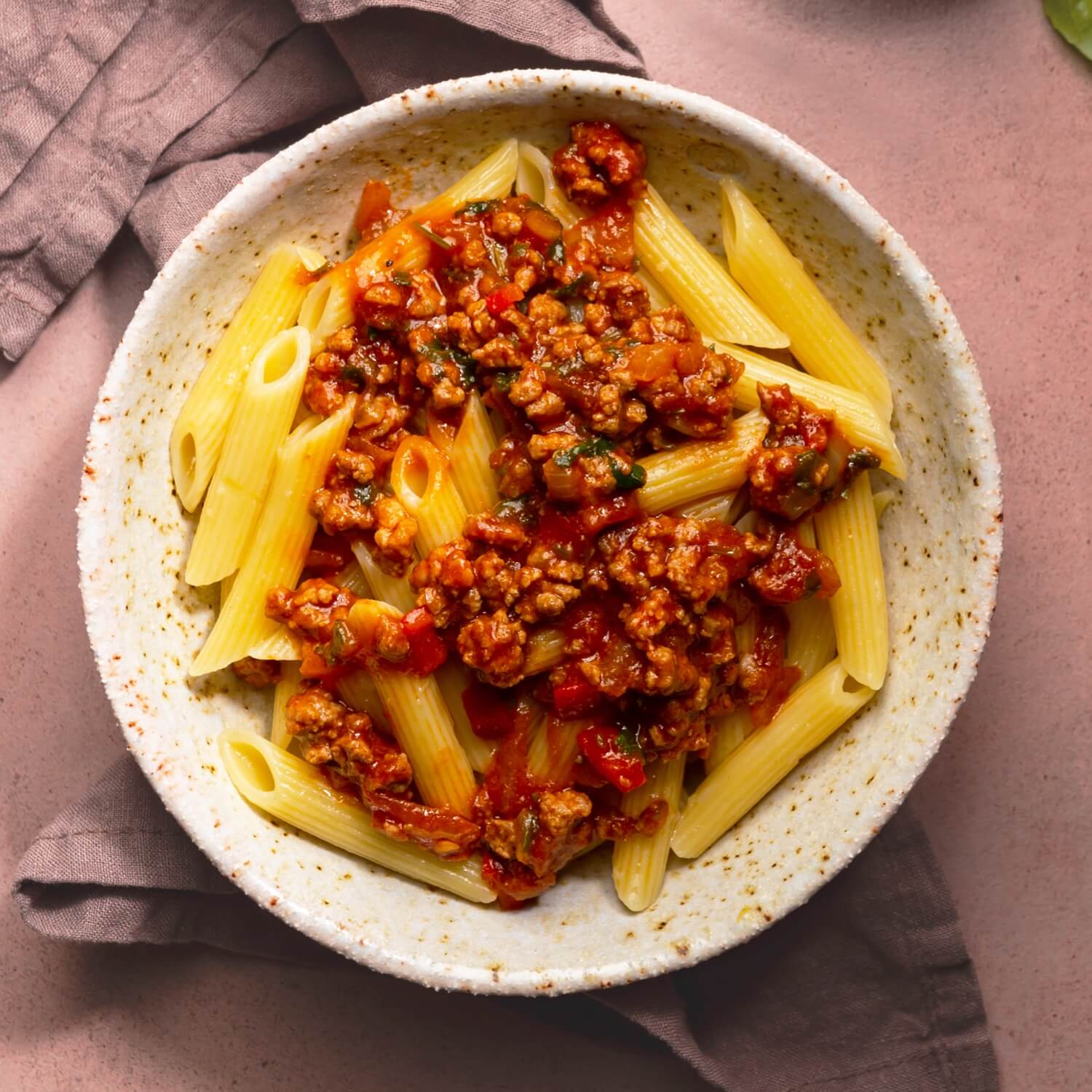 Penne with Meat Sauce Quick Pasta Penne Recipe Ronzoni® Pasta
